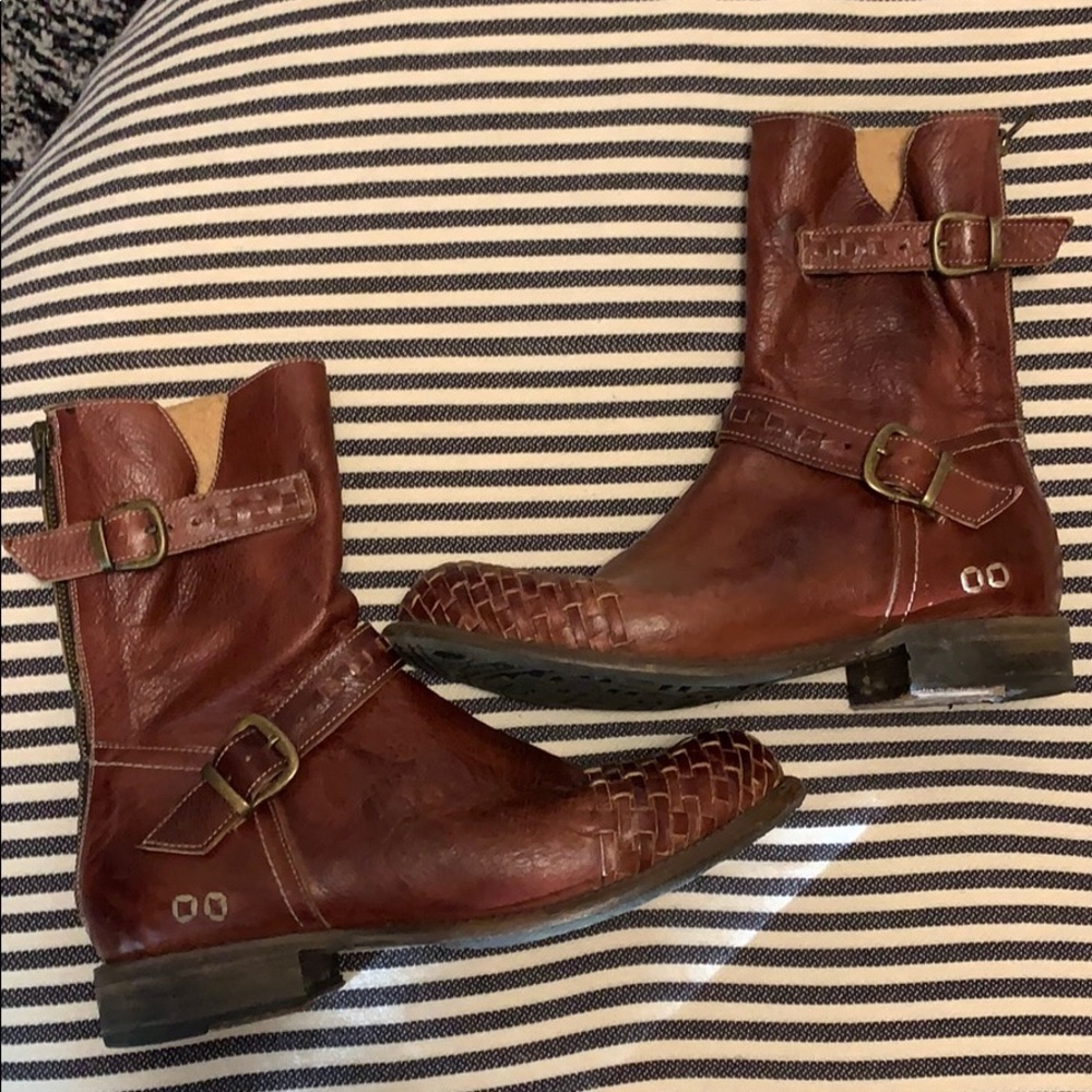 Bed Stu Ashwell Scarlett Boots, Size 10